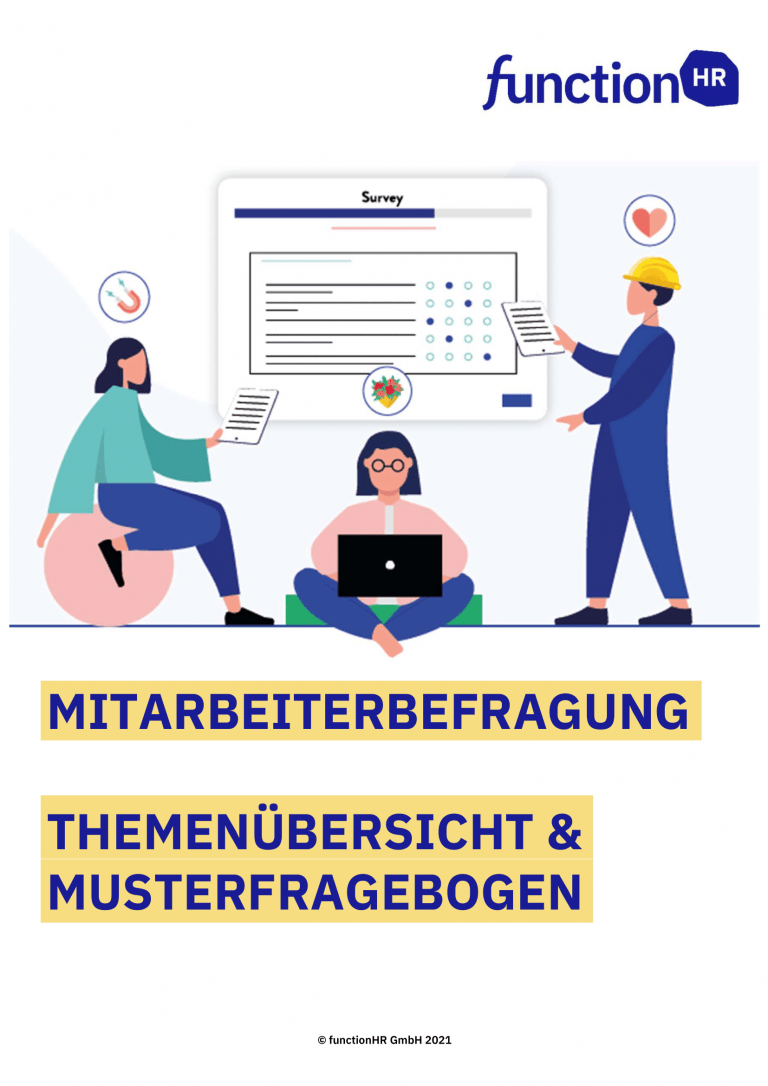 Mitarbeiterbefragung Muster-Fragebogen Kostenloser Download